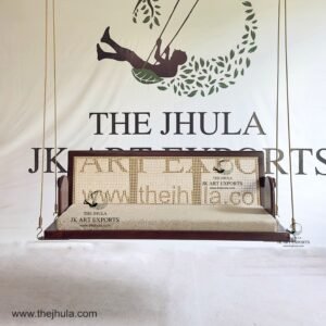 Wooden Teak Wood Swing Jhula for Living Room and Balcony